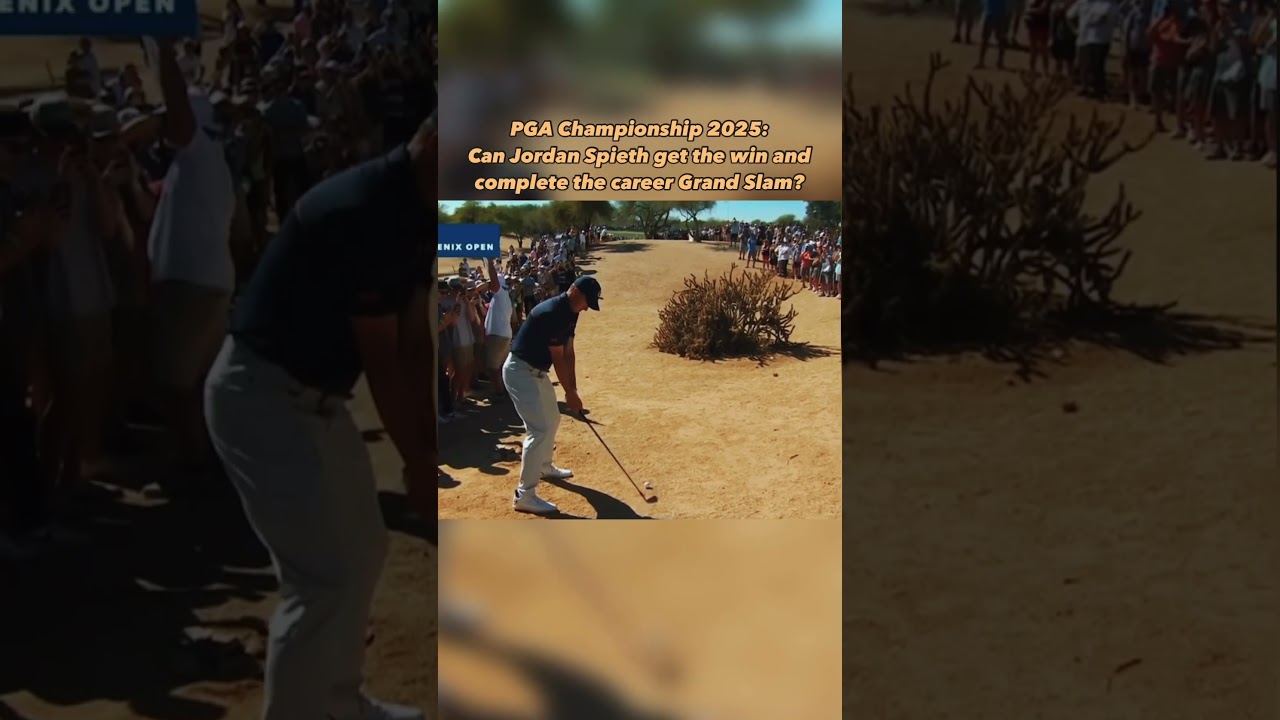 Can Jordan Spieth win the PGA Championship at Quail Hollow? #pga #golf #jordanspieth