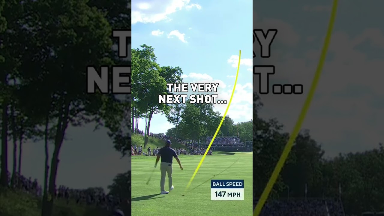 Typical, average Bryson birdie at the 2024 PGA Championship.