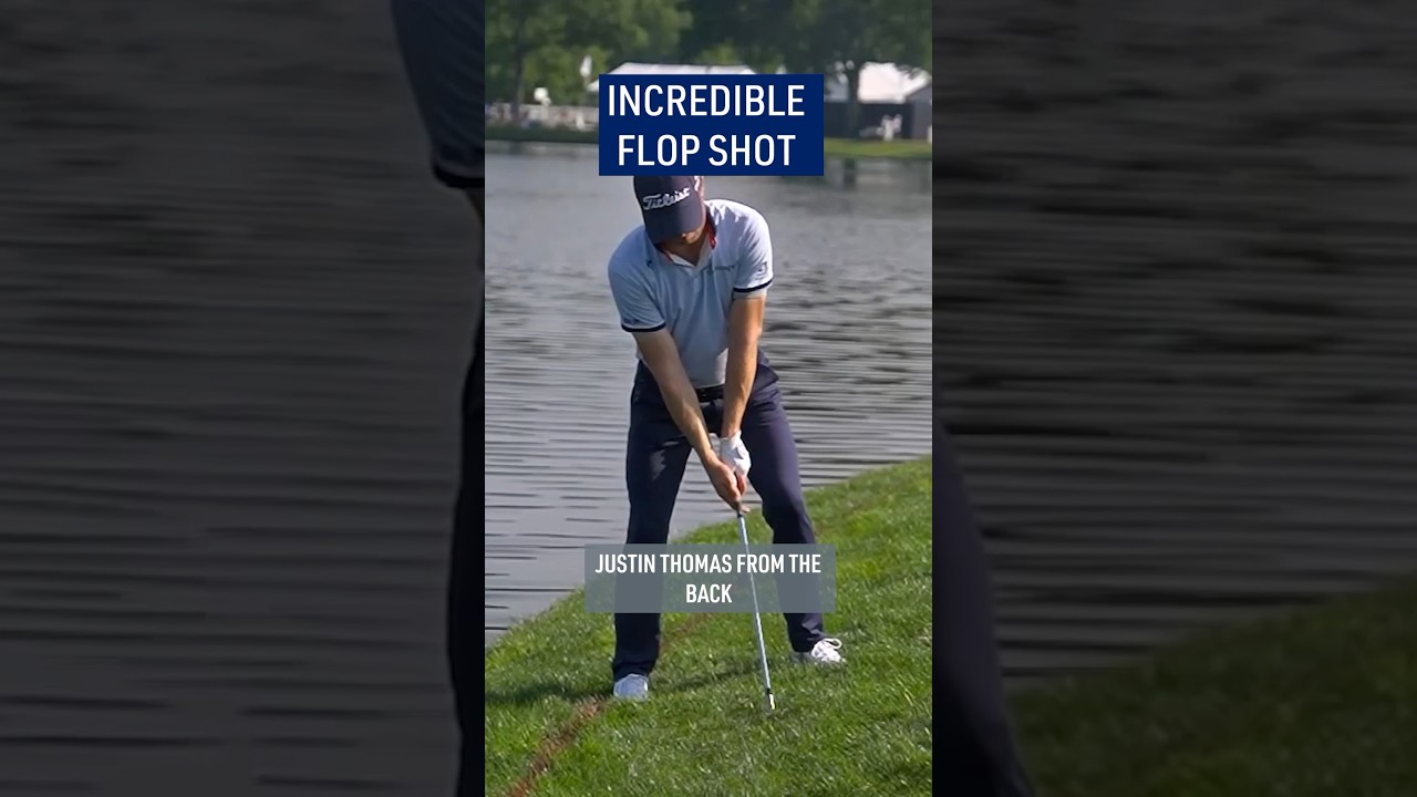 Justin Thomas' LAUGH after the hole-out! 😂