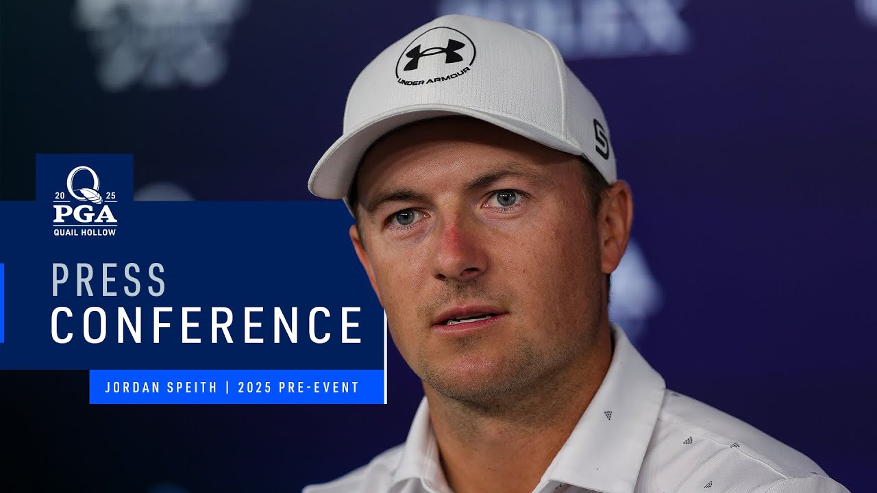 Jordan Spieth Press Conference | 2025 PGA Championship Pre-Tournament