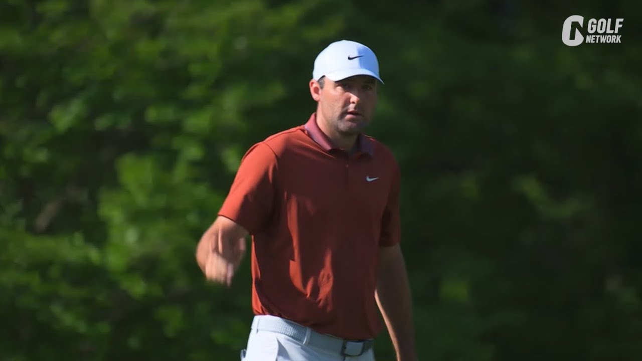 【全米プロ25】スコッティ・シェフラーは出入りの激しいゴルフで20位　12番はチップインバーディで沸かせる