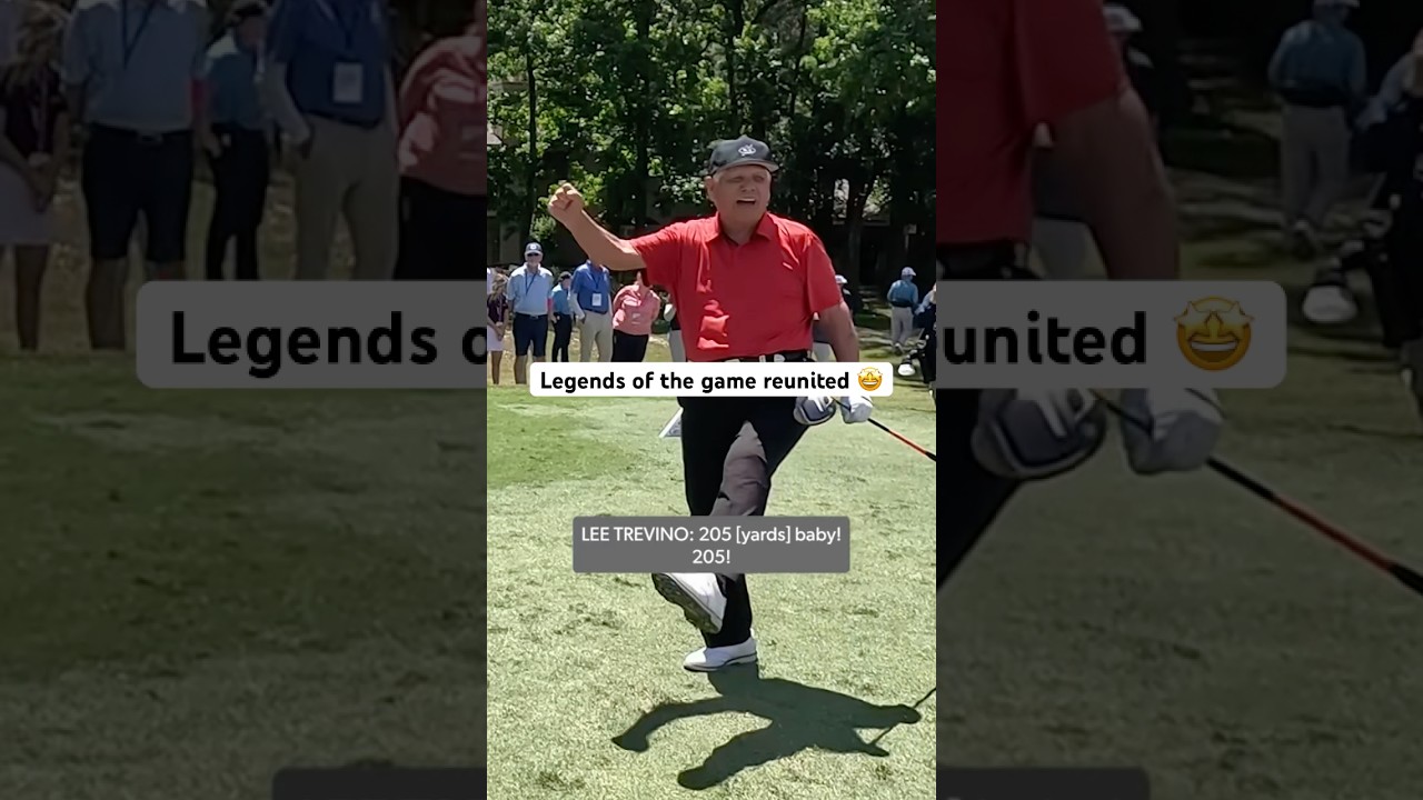 Golf legends reunited 🤩