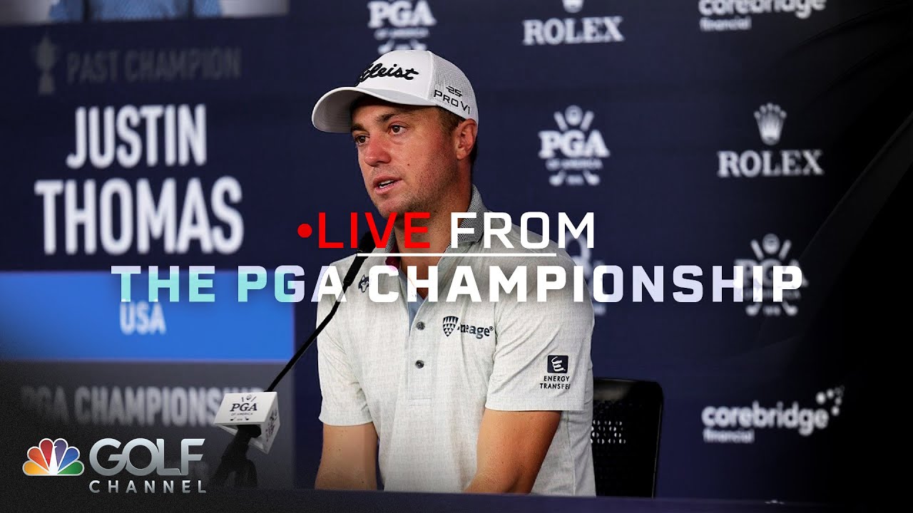 Justin Thomas 'feels great' ahead of Quail Hollow | Live From the PGA Championship | Golf Channel
