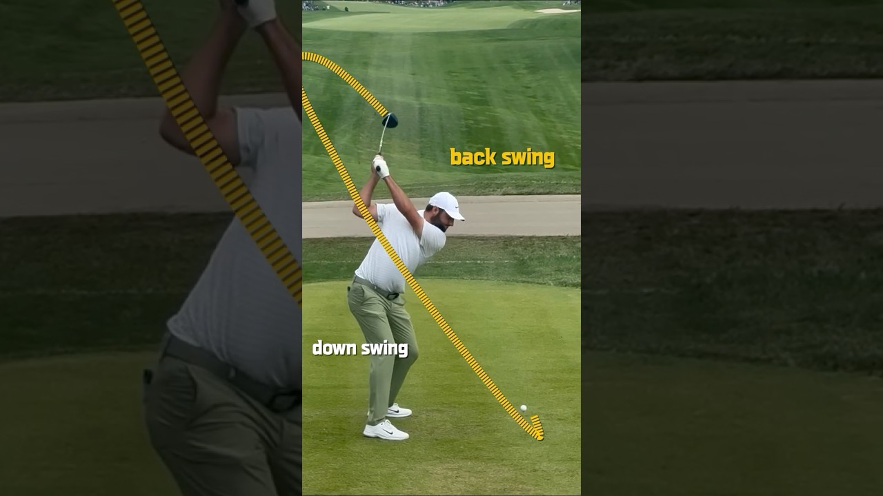 스코티 셰플러 형님의 백스윙 그리고 다운스윙