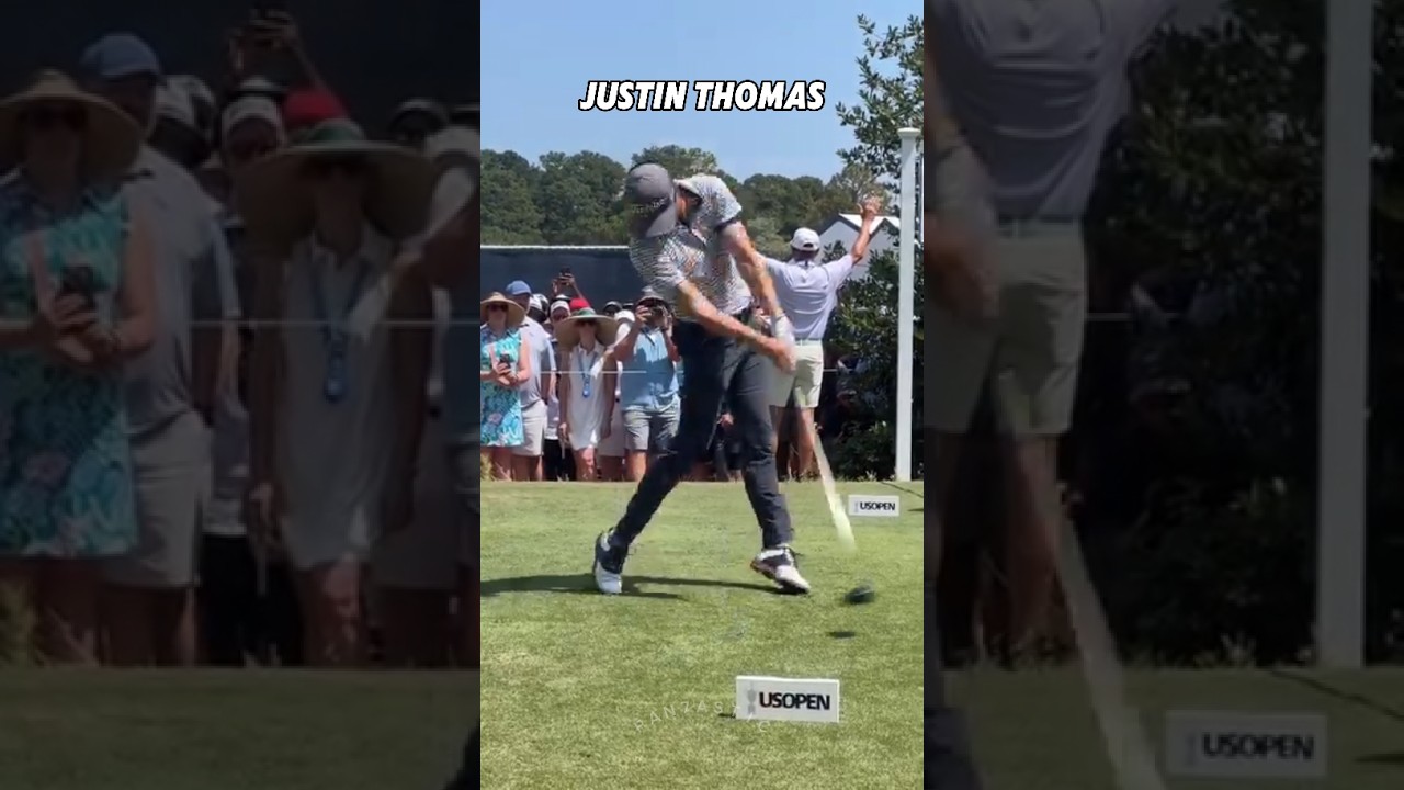 PGA Justin Thomas Driver Swing