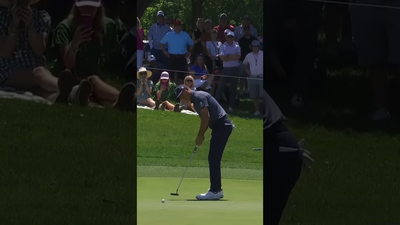 Jordan Spieth putting stroke Swing 2025 #golfswing #pgatour #golf #jordanspieth