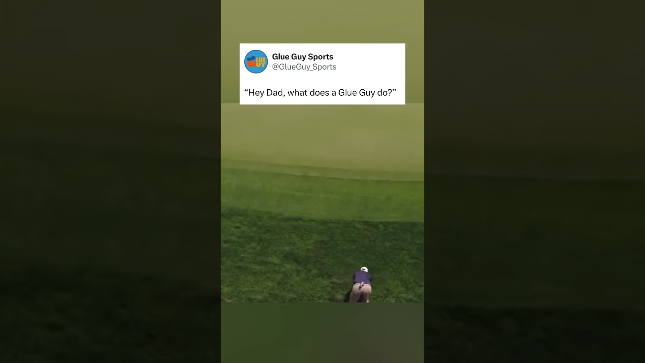 This why God made Glue… #pga #pgachampionship #sports