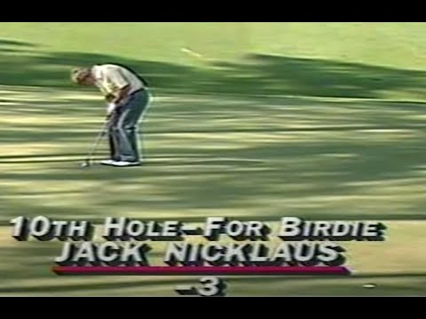 Jack Nicklaus - 1986 Masters at Augusta Win | Old Golf Recap Video
