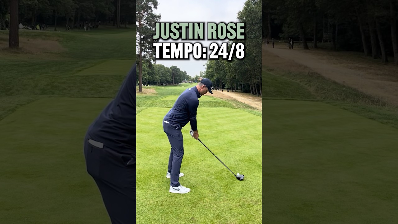 Justin Rose is still hitting bombs at 44 years old! #golf