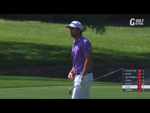 【全米プロ25】デービス・ライリーが2位　5番パー4ではスラムダンクバーディでギャラリーを沸かせる