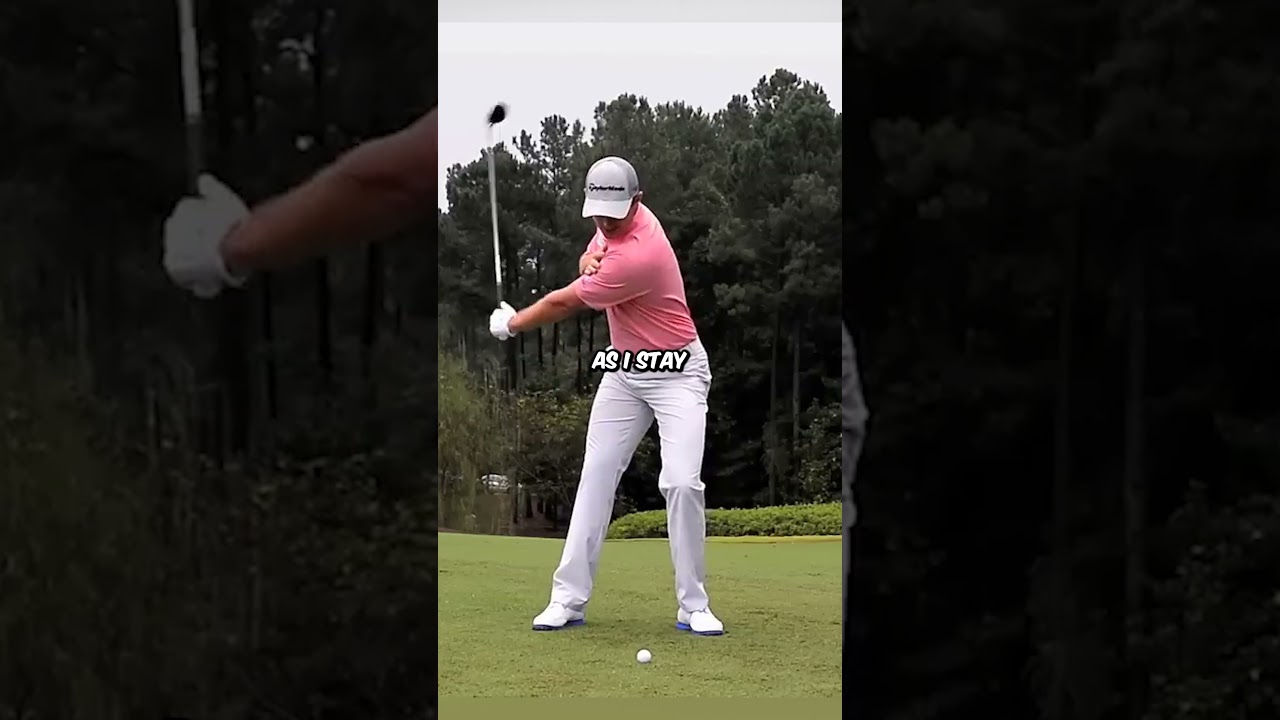 Shallow your club like Justin Rose