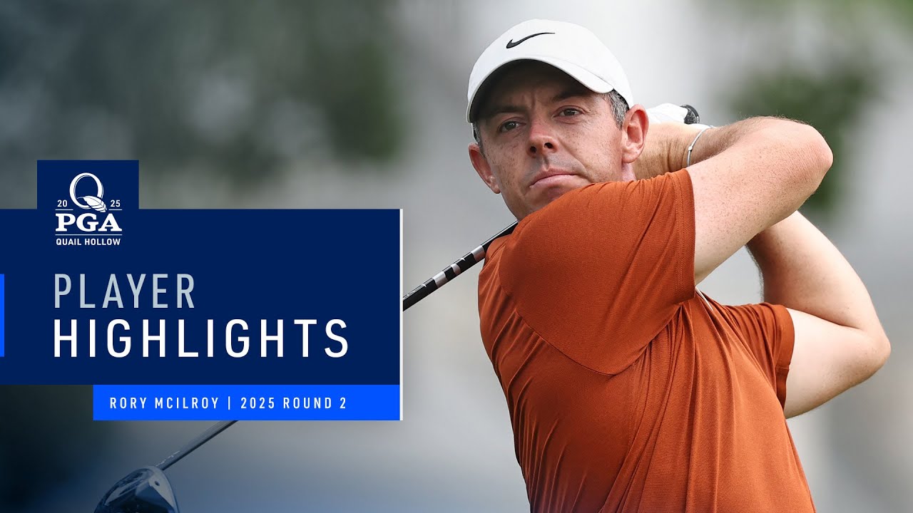 Rory McIlroy Battles Back! | Round 2 Highlights |  2025 PGA Championship