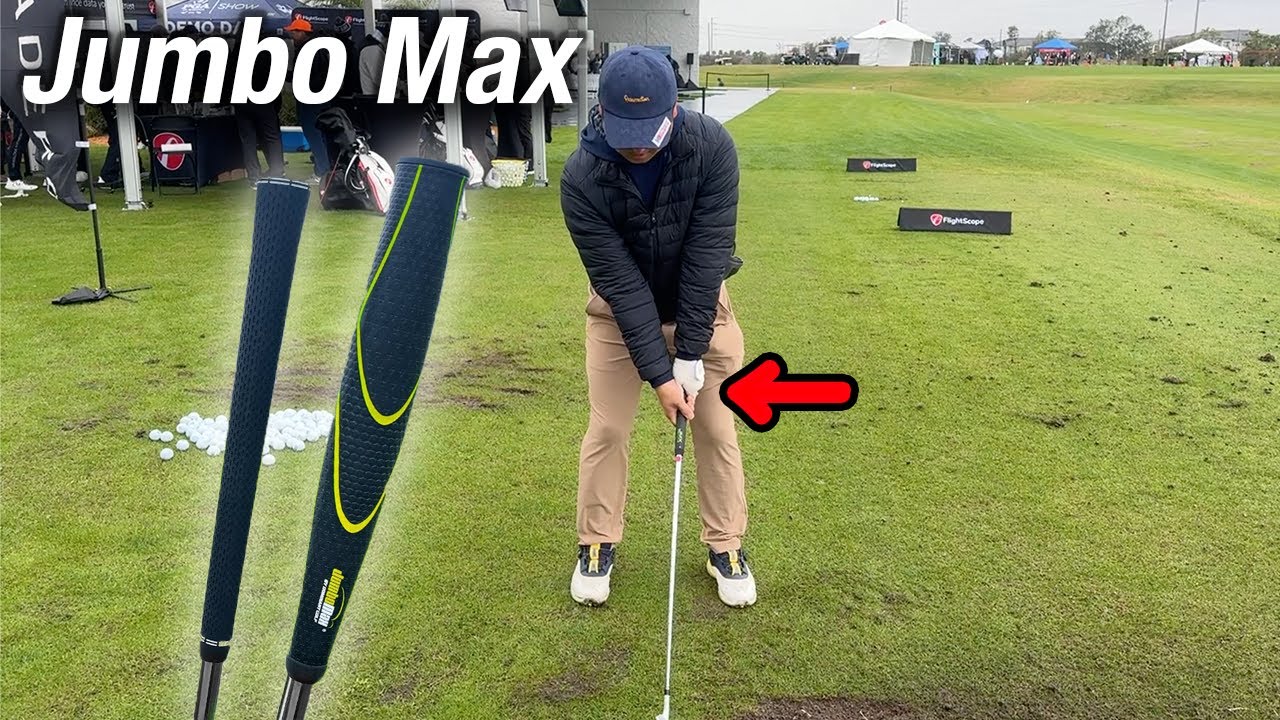 デシャンボーが使う激太グリップを試してみたら良すぎた！【Jumbo Max】世界最大のゴルフ展覧会PGASHOW 2025