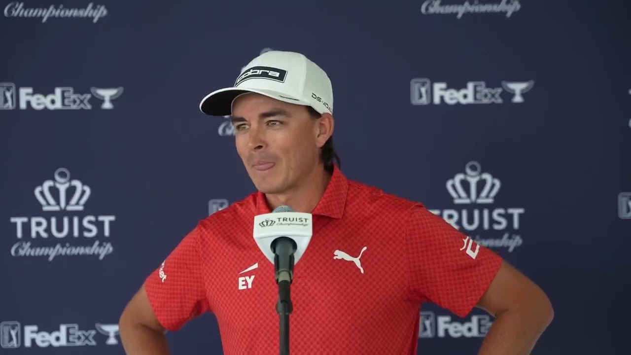 Rickie Fowler thoughts after his great first round at 2025 Truist Championship