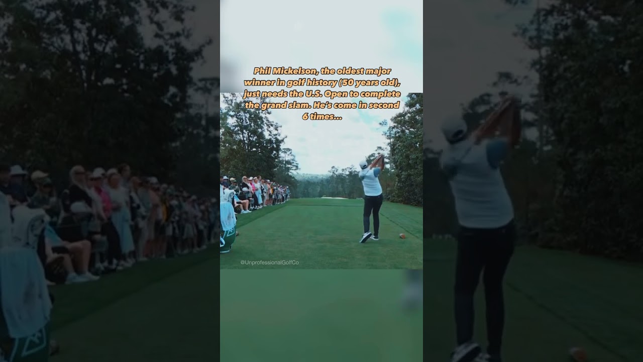 Could Phil Mickelson complete the grand slam at the U.S. Open? #golf #golfshorts #livgolf