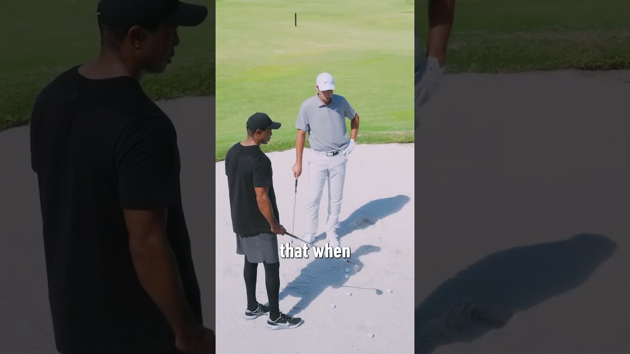Tiger And Scottie Scheffler on BUNKERS
