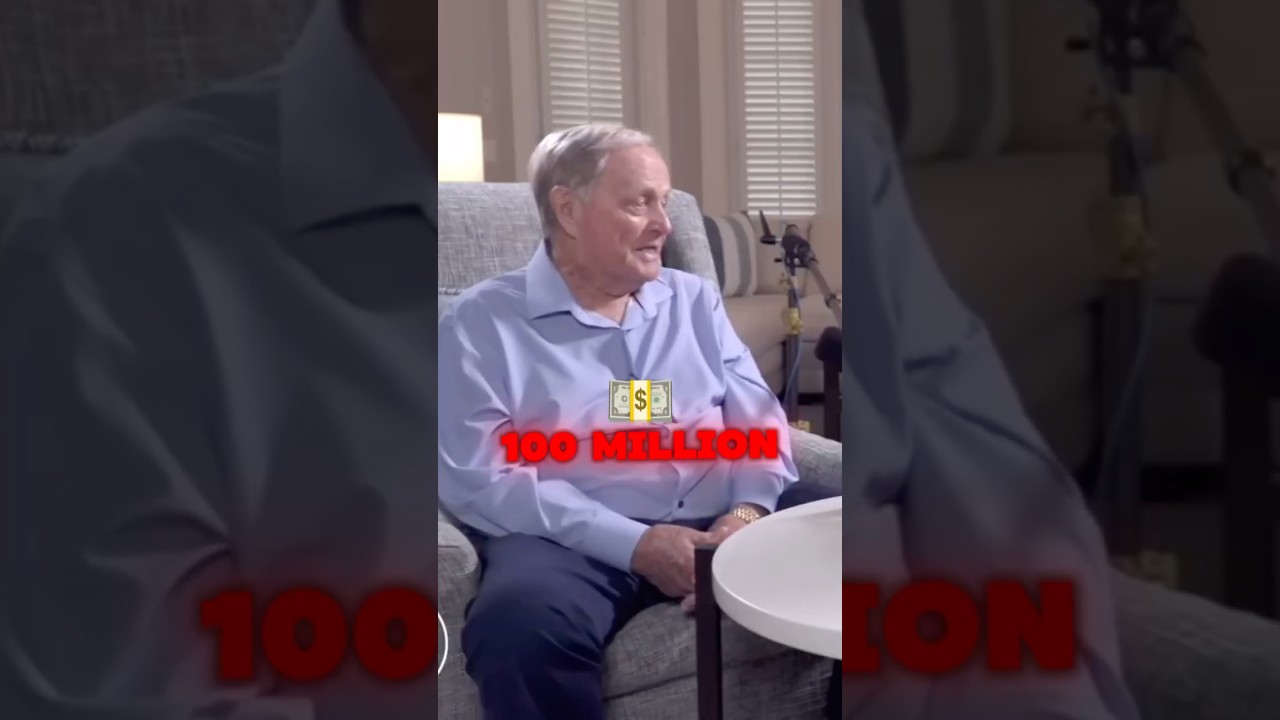 Jack Nicklaus vs Tiger Woods Retirement MONEY!?😧 #golf #tigerwoods #shorts