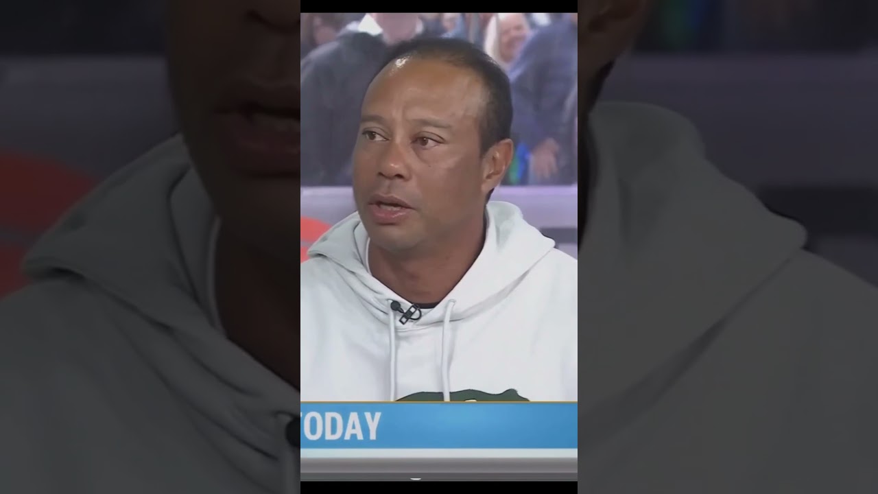 Tiger Woods Makes Shock Announcement On The Today Show #tigerwoods