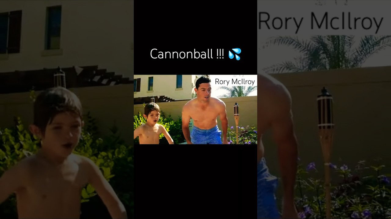 Rory McIlroy 🏆 A Little Interview & A Little ‘Behind the Scenes’ Fun 💦 in the Sun ☀️