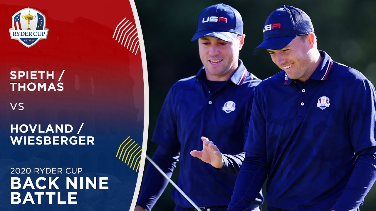 Justin Thomas and Jordan Spieth's Whistling Straits Comeback | Back Nine Battle | 2020 Ryder Cup