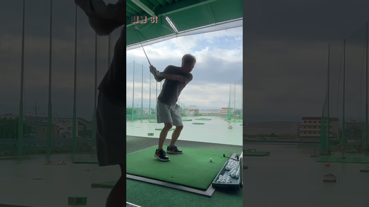 朝練8i  #ゴルフ #松山英樹 #パッティング #上田桃子 #ドローボール #SRIXON #ゴルフ練習 #ゴルフ女子