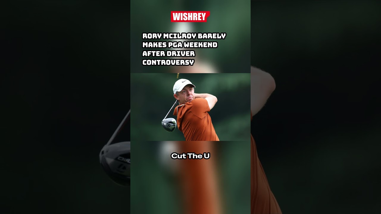 Rory McIlroy's Non-Conforming Driver at PGA Championship #shorts #golf