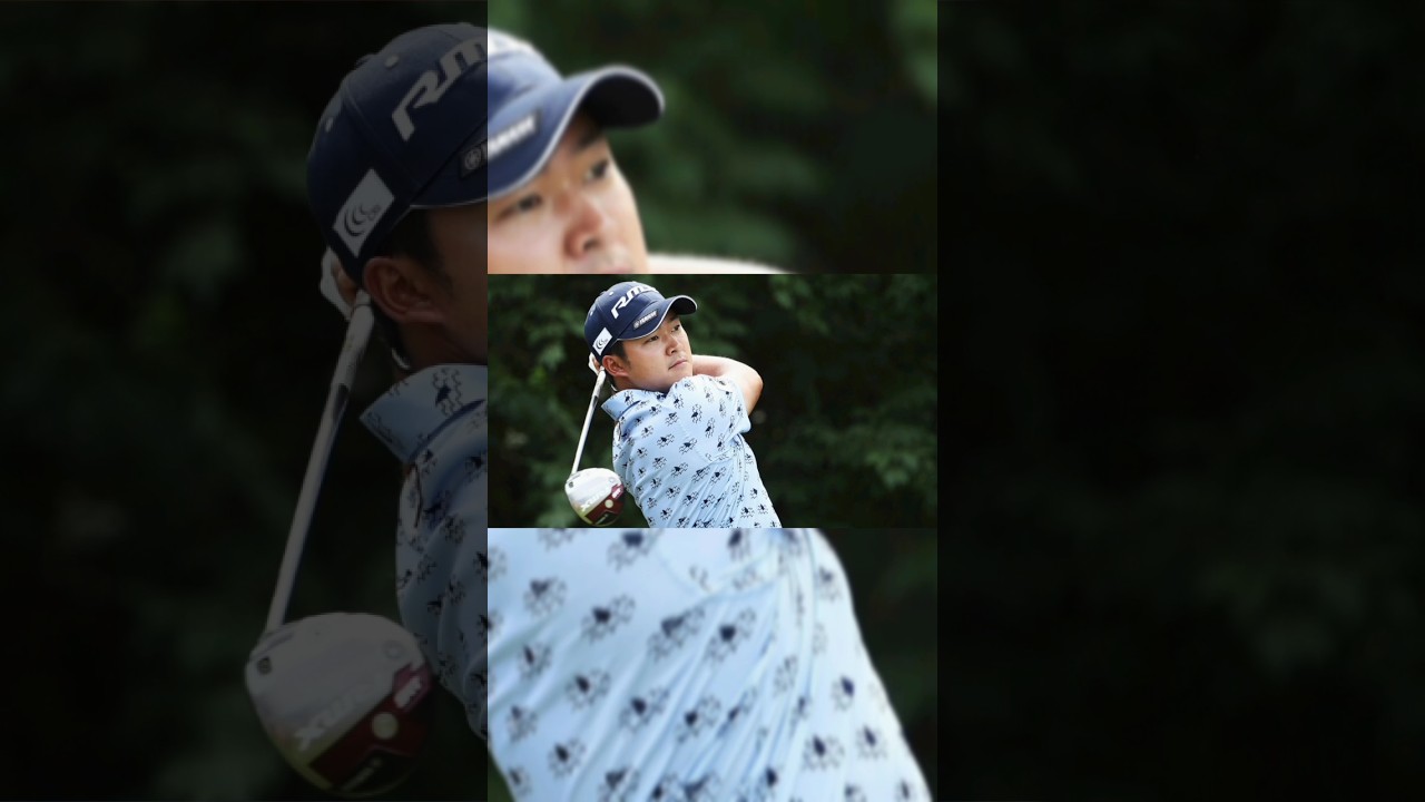 今平周吾がミズノオープンゴルフトーナメントで単独首位に立つ。#テニス #テニスプレイヤー #テニスライフ #スポーツ  #テニスコート #テニス #テニスラブ #スポーツ  #ウィンブルドン