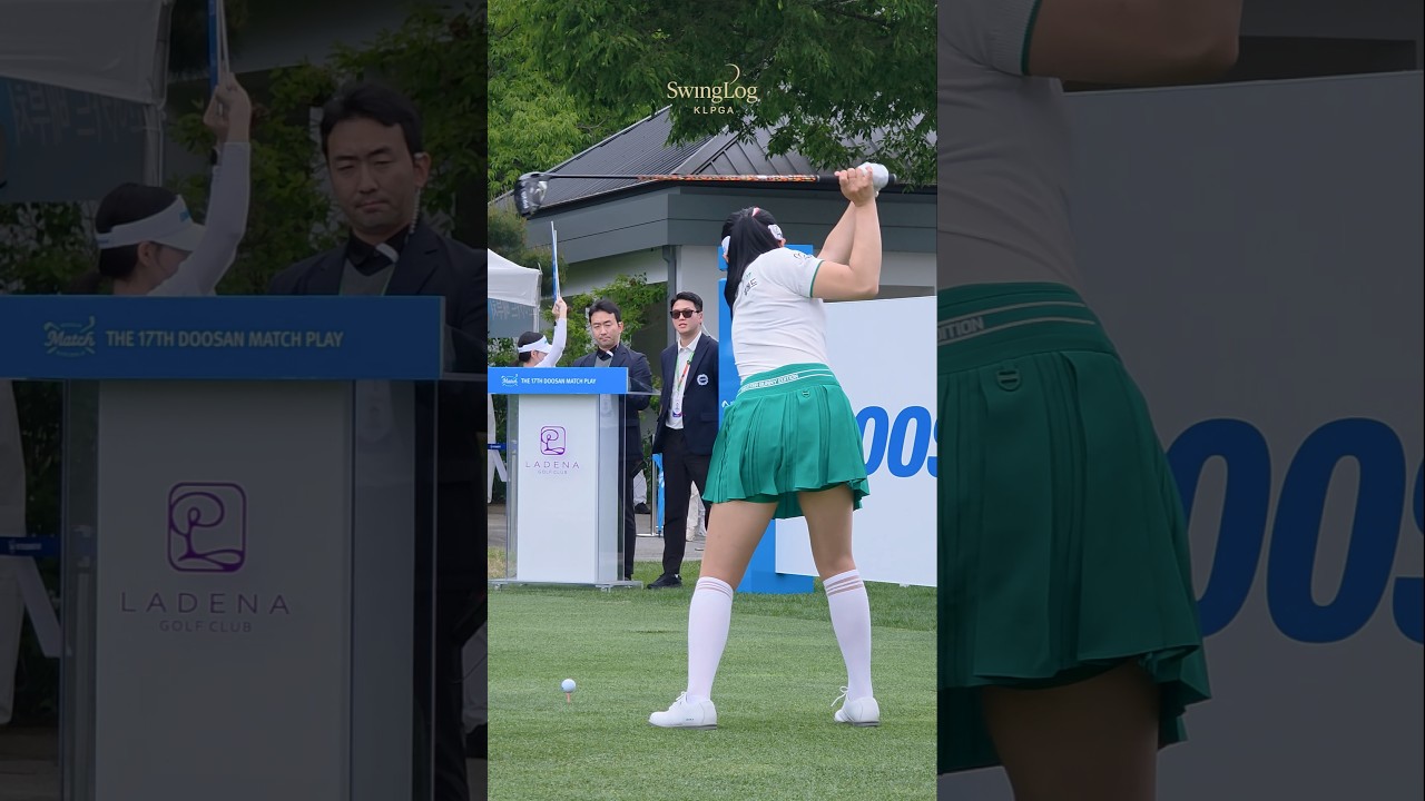 첫 홀부터 풀스윙! 드라이버 자신감 터졌다🔥 #유현조