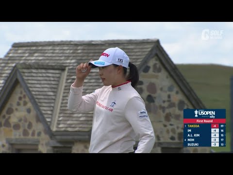 【全米女子25】竹田麗央が堂々の4アンダーを記録　バックナインで2つ伸ばす