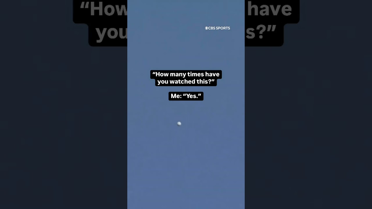 The shot of a lifetime. It never gets old.