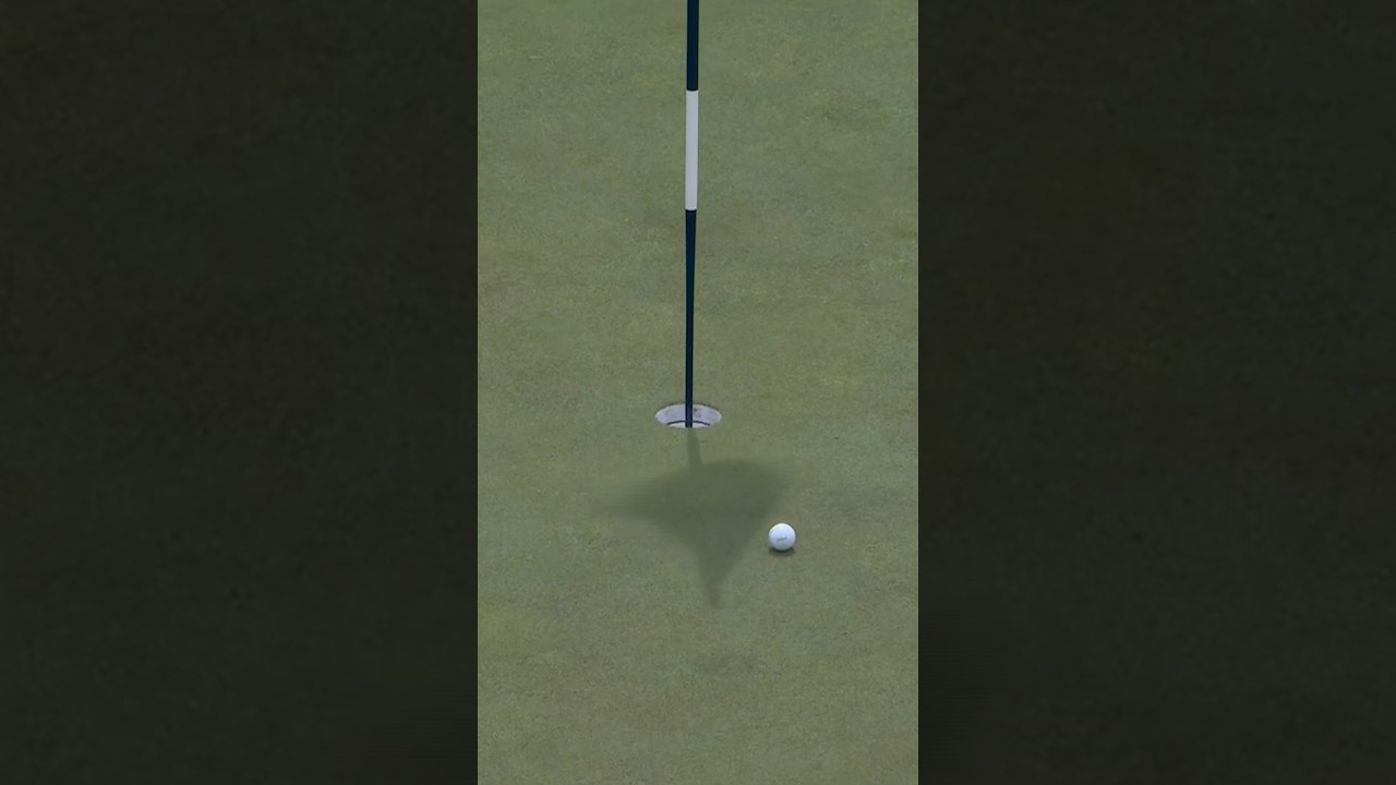 【全米女子25】ピンに当たって💥アンラッキー😫と思いきや… #全米女子オープンゴルフ選手権