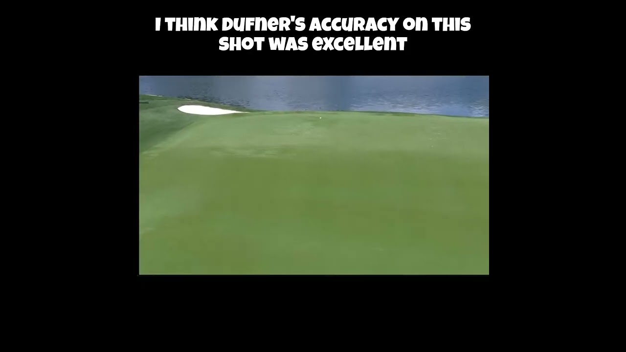 Jason Dufner Nearly Makes a Terrific Ace! #golf #jasondufner #pgatour