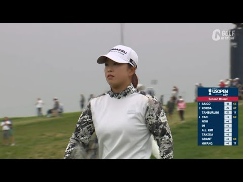 【全米女子25】西郷真央が6アンダー「66」を叩き出す　メジャー連勝に向け暫定単独トップに浮上