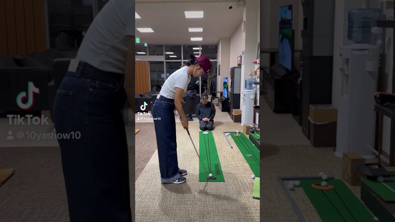 柏原明日架プロと成功体験 #柏原明日架 #10yashow10 #ゴルフ  #ゴルフレッスン #成功体験