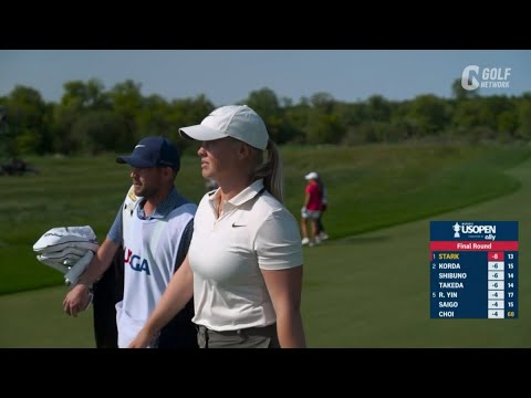【全米女子25】マヤ・スターク、2打差つけスウェーデン勢3人目の全米女子オープン制覇！