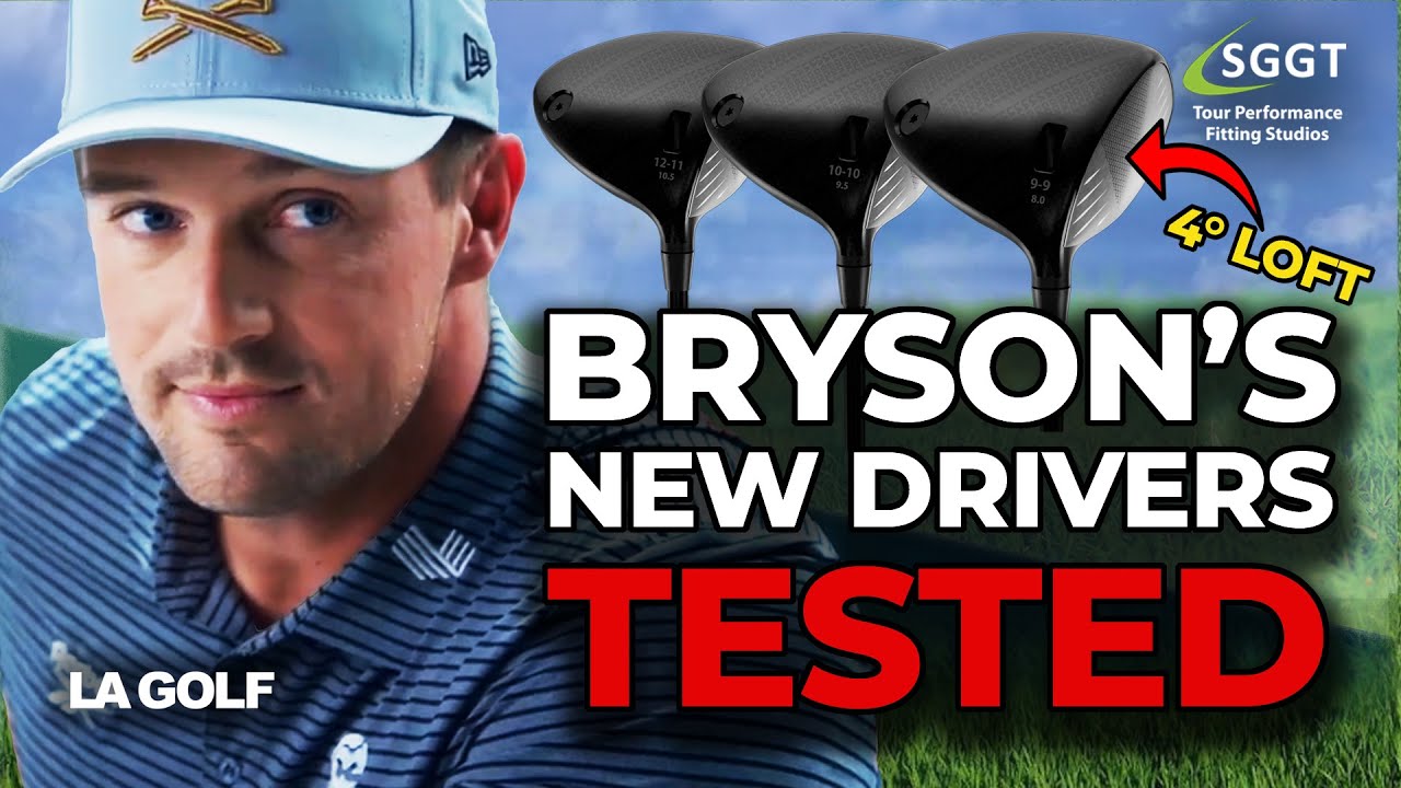 Bryson DeChambeau's New 4° LA Golf Driver Tested and Reviewed. Could you hit it?