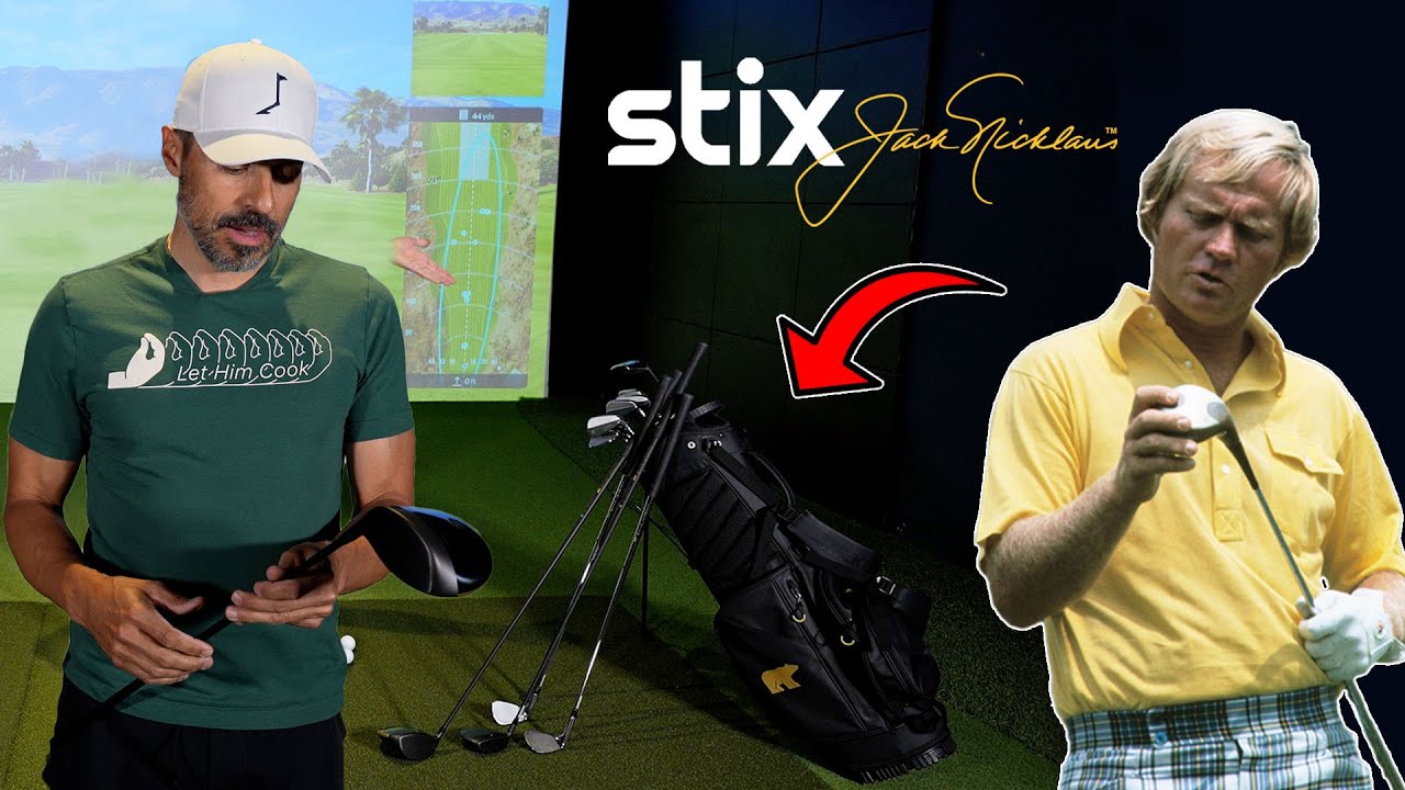 Testing Jack Nicklaus Newest Full Set of Clubs with Stix Golf