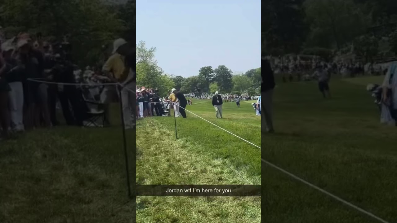 Jordan Spieth NAILED this fan 😭😭