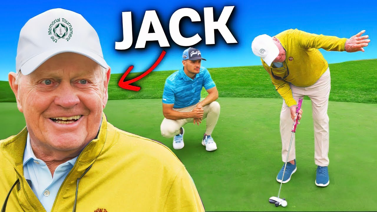Jack Nicklaus gives Good Good a Golf Lesson