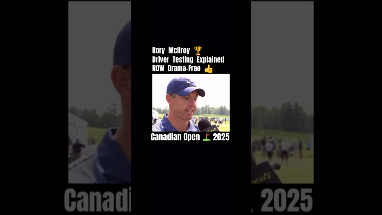 Rory McIlroy 🏆 Driver Testing Explained (the short version) #golf #rorymcilroy