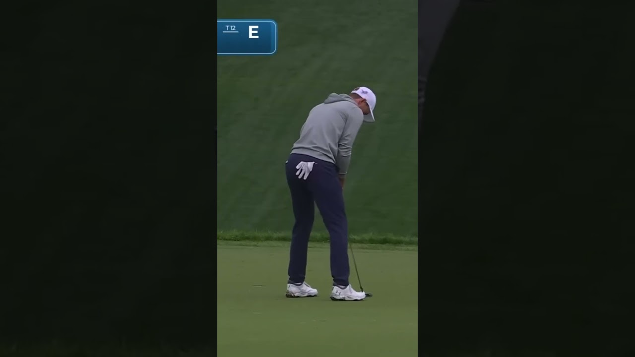 Jordan Spieth Chips It In! Brilliant Third Shot Magic at The Memorial 2025 #golfhighlights
