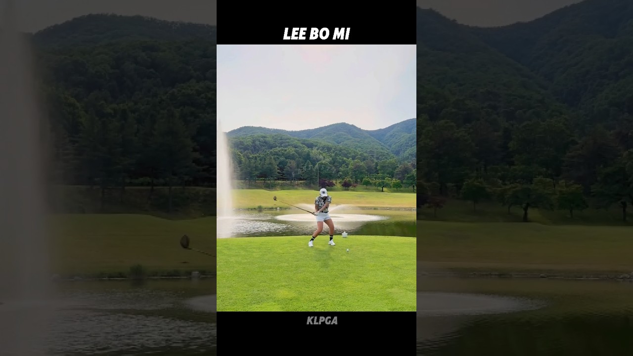 KLPGA Lee Bo Mi Driver Swing #golf #golfer #golfswing #이보미