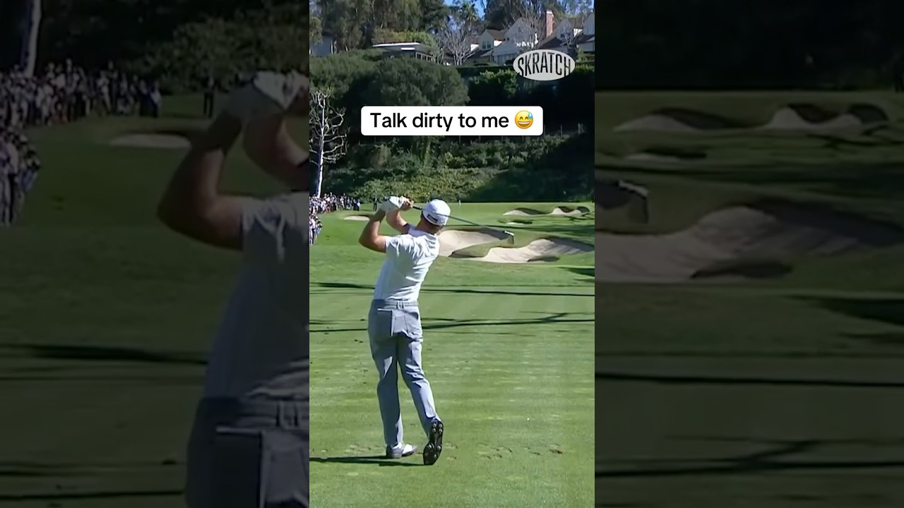 I don’t even want to know what JT’s ball was saying yesterday during his course-record 61.