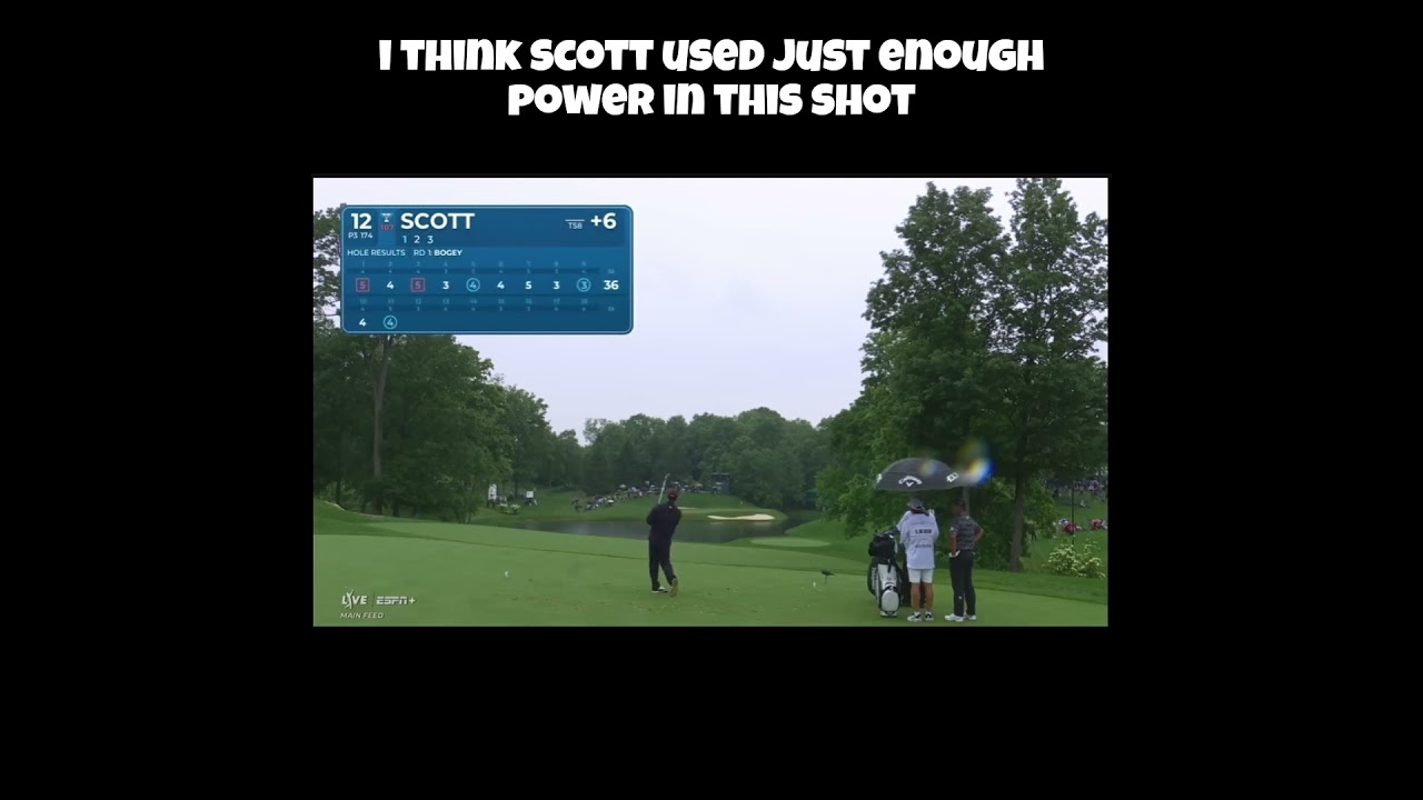 Adam Scott Hits Phenomenal Tee Shot! #golf #adamscott #pgatour