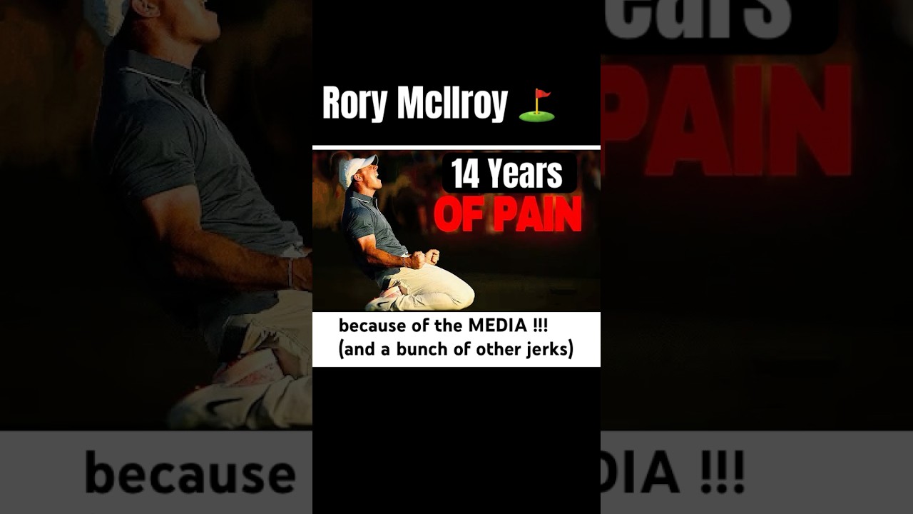 Rory McIlroy 🏆 14 Years of Pain #golf #rorymcilroy