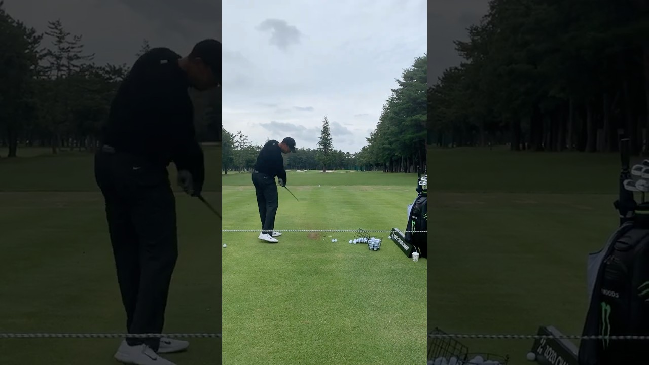 【ASMR】タイガー・ウッズのショット音が気持ち良すぎる！“Tiger Woods ASMR – Pure Golf Sound” #Shorts #tigerwoods