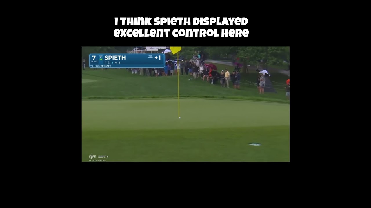 Jordan Spieth Hits Amazing Shot! #golf #jordanspieth #pgatour