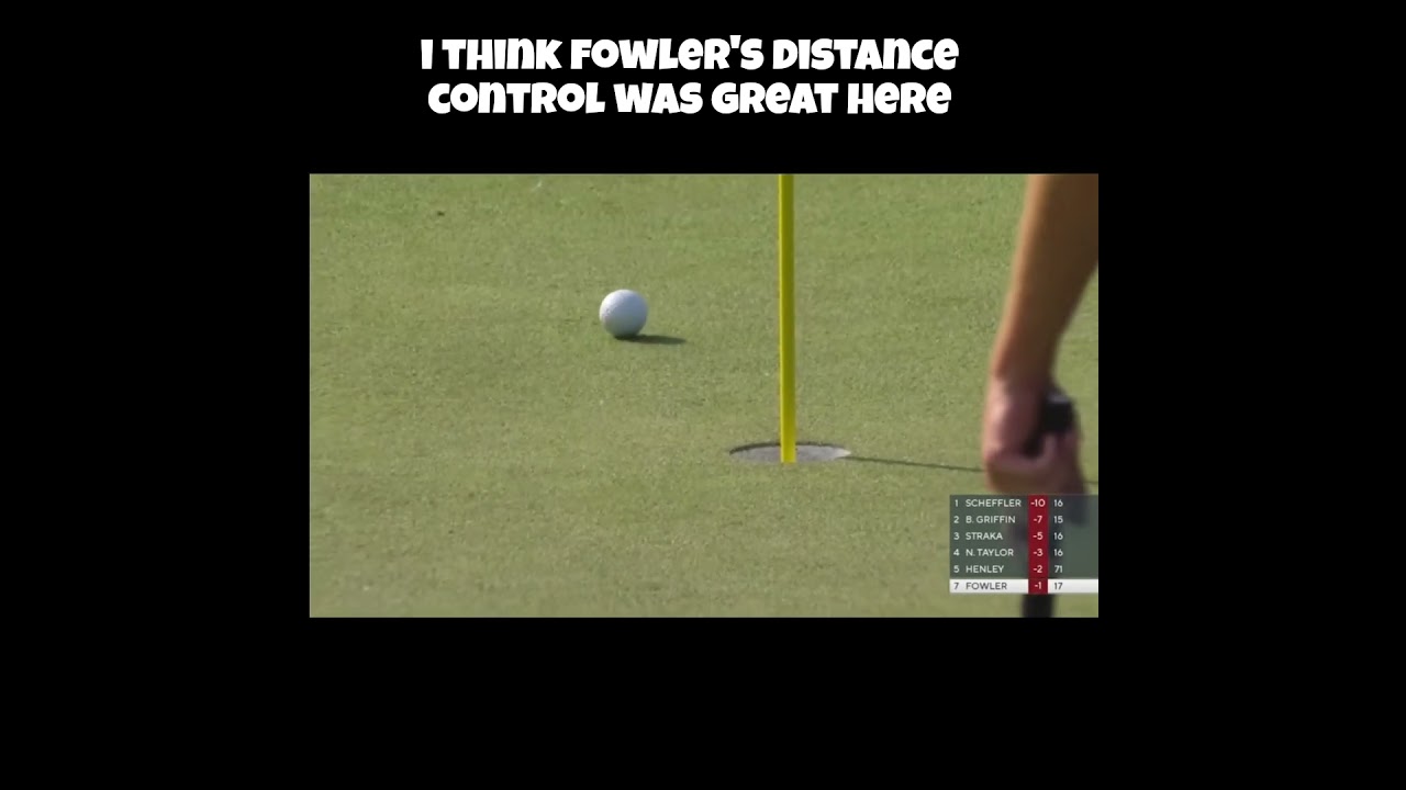Rickie Fowler Hits Exceptional Chip Shot! #golf #rickiefowler #pgatour