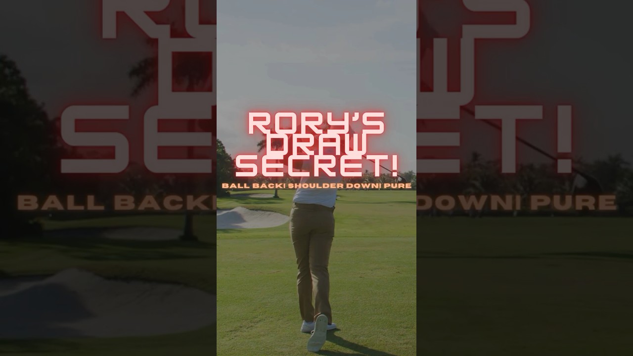 Rory McIlroy’s Simple Draw Shot Setup Explained! #golfshorts #shortsvideo #golf
