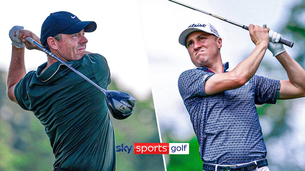 Comparing Rory McIlroy and Justin Thomas’ GOLF SWINGS | Audi Performance Zone